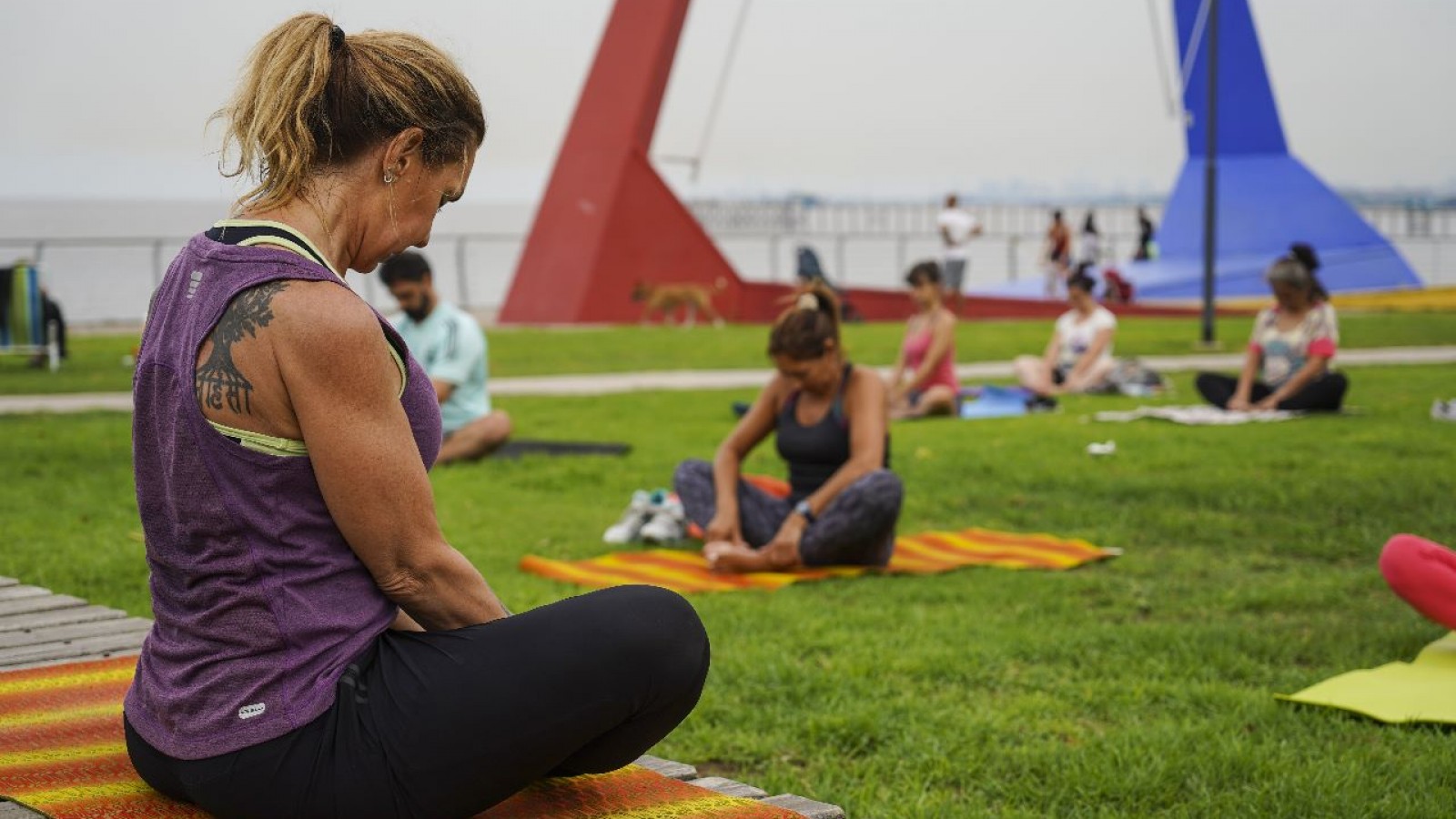 Vuelven las clases de Yoga a la Costa de Vicente López